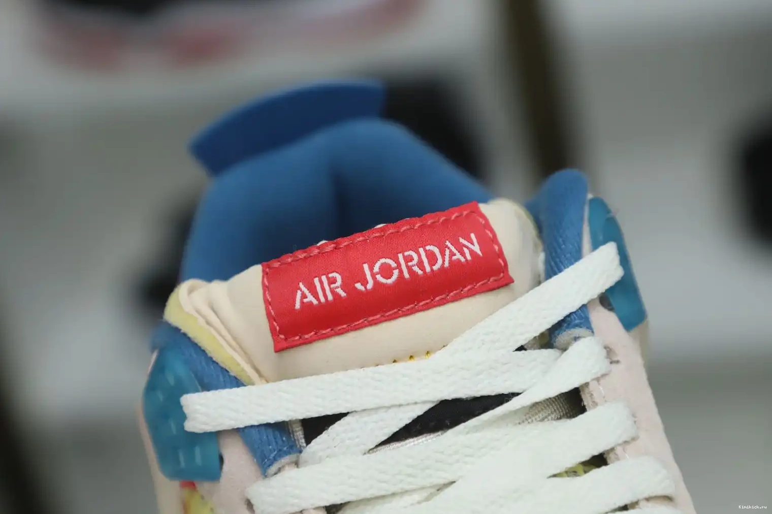 UNION ICE' 4 LA RETRO Kimikick X AIR JORDAN 'GUAVA 0325